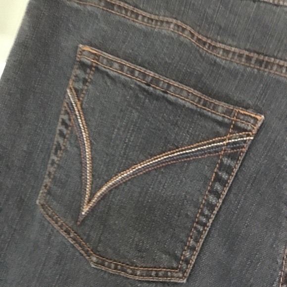 PETITE SOPHISTICATE boot cut denim mom jeans 10 P - Picture 3 of 3